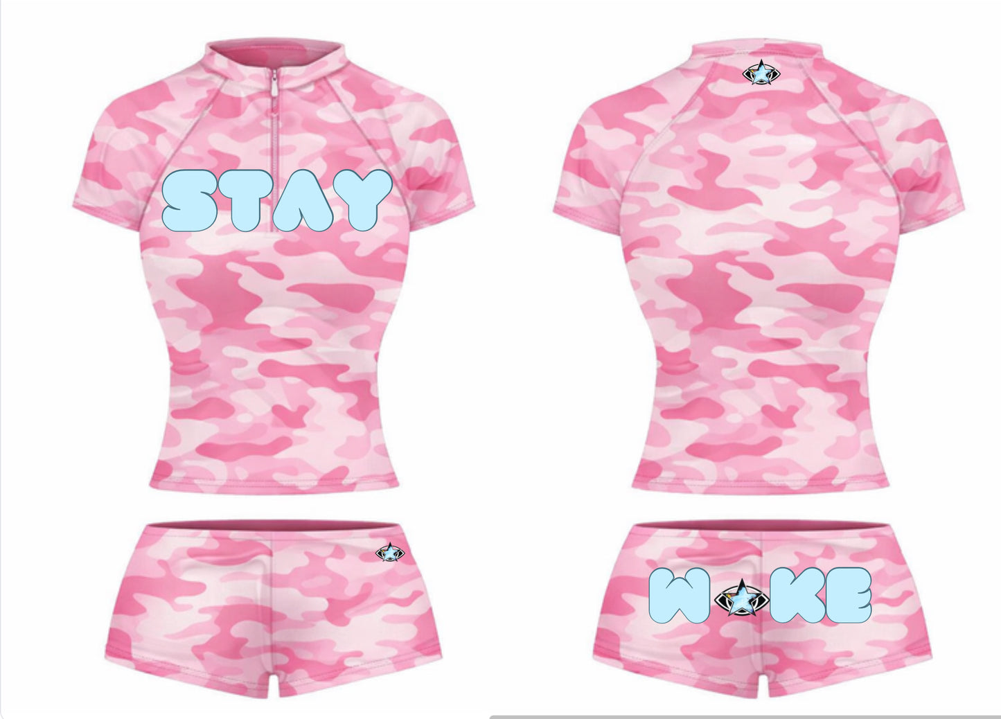 💖 StayWoke™ Pink Camo Star Power Set