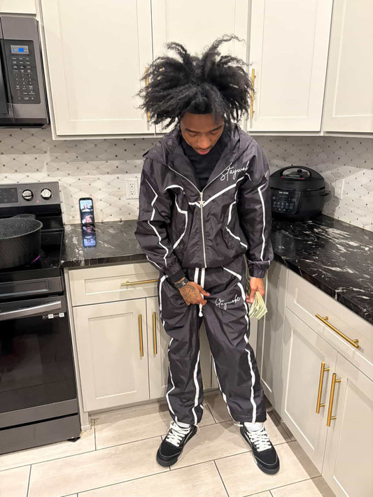 ⭐️StayWoke™ Reflective Tracksuit Set